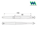 TRUSCO 302-6353 HOZAN Tweezers Grip P-845
