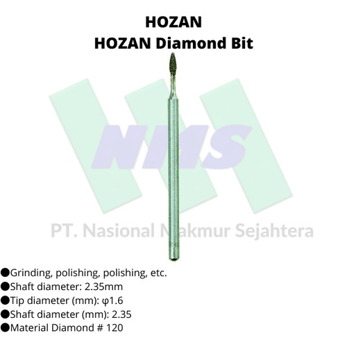 TRUSCO 768-0953 HOZAN Diamond Bit