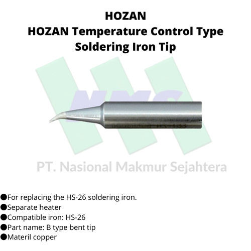TRUSCO 475-5456 HOZAN Temperature Control Type Soldering Iron Tip