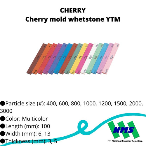 TRUSCO 121-8107 Cherry mold whetstone YTM