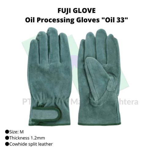 TRUSCO 365-9356 Oil Processing Gloves "Oil 33"
