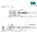 KAKUTA Vertical Handle Toggle Clamps X6