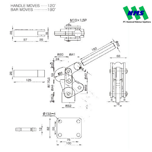 KAKUTA Vari Clamps VARI3