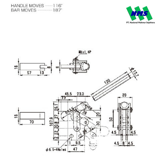 KAKUTA Vari Clamps VARI1SB