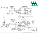 KAKUTA Horizontal Clamps KAK-51C