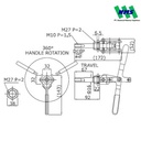 KAKUTA Horizontal Clamps FM250