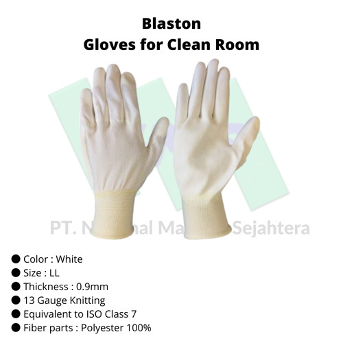 TRUSCO 471-9042 Gloves for Clean Room