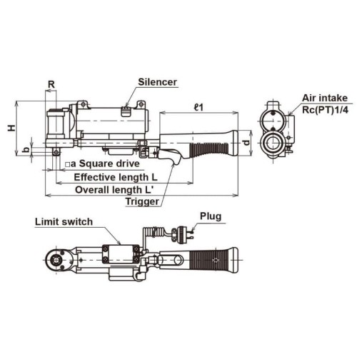 TOHNICHI Air Tork (Semi Automatic) AC25N