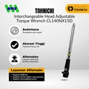 Kunci Torsi CL140Nx15D TOHNICHI Interchangeable Torque Wrench