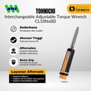 Kunci Torsi CL10Nx8D TOHNICHI Interchangeable Torque Wrench
