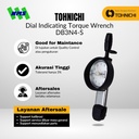 Kunci Torsi DB3N-S 1/4" TOHNICHI Dial Indicating Torque Wrench