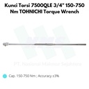 Kunci Torsi 7500QLE 3/4" 1500~7500 kfg.cm TOHNICHI Torque Wrench