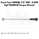 Kunci Torsi 1800QL 1/2" 400 - 2.000 Kgf TOHNICHI Torque Wrench