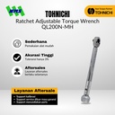Kunci Torsi QL200N-MH 1/2" 40 - 200 Nm TOHNICHI Torque Wrench