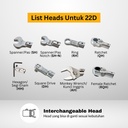 Kunci Torsi TOHNICHI CL420Nx22D 60 - 420 Nm Interchangeable Wrench