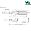 Obeng Torsi RTD30CN (4-30 cNm) TOHNICHI Torque Screwdriver