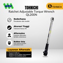 Kunci Torsi QL200N 1/2" 40 - 200Nm TOHNICHI Torque Wrench