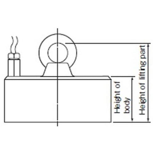 Kanetec Small Electromagnetic Lifma LMU-25D Magnet