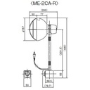 Kanetec Magnetic Lamp Stand ME-2CA-R Magnet