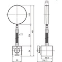 Kanetec Mearuring Tool Holder MR-2C Magnet