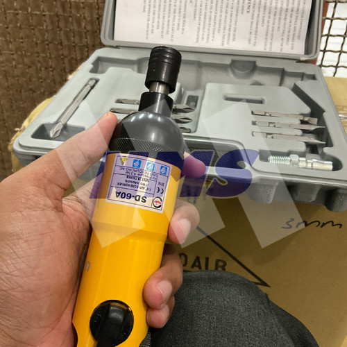 Obeng Angin UNOAIR SD-60AK 1/4" Impact Air Screwdriver Kit Fullset