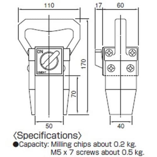 Kanetec Magnetic Tool HMB-7 Magnet