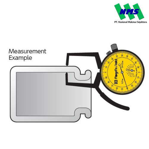 Niigata Seiki Dial Caliper Gauge (Outside) AO-1