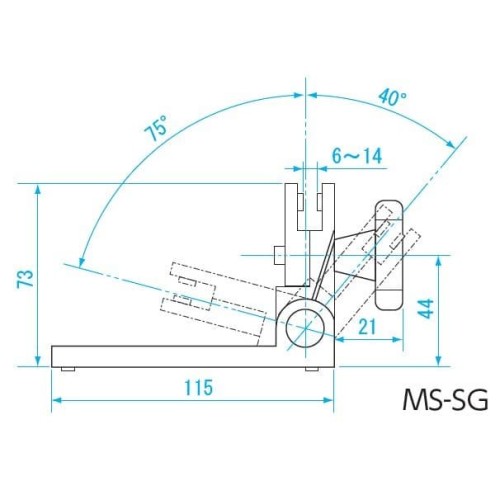 NiigataSeiki Micrometer Stand MS-SG