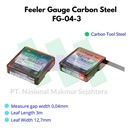 Niigata Seiki Feeler gauge carbon steel FG-04-3 (0,04 mm x 3 m)