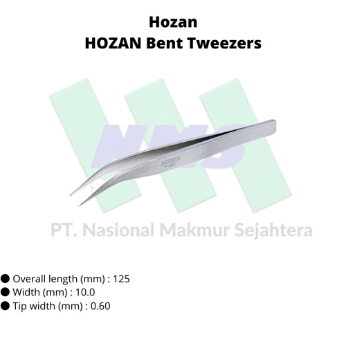 TRUSCO 120-5196 HOZAN Bent Tweezers P-887