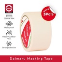 Daimaru Masking Lakban Kertas / Solasi 2 Inch 48mm x 21m - 3 Pcs