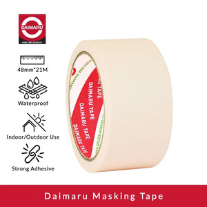 Daimaru Masking Lakban Kertas / Solasi 2 Inch 48mm x 21m