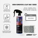 Aniki Paket Spesial Bundling Iron Remover + Clay Bar 100gr / Perawatan Cat Mobil