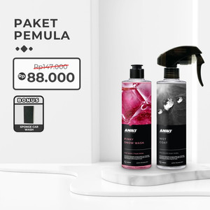 Aniki Paket Pemula Perawatan Kendaraan Buy 2 Get 1 / Wash Bucket