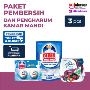 Bebek Paket Pembersih dan Pengharum Kamar Mandi / penghilang bau toilet