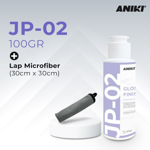 Aniki Jp02 Compound Finishing 100Gr Softpaint - Poles Mobil / Kompon / Obat Poles