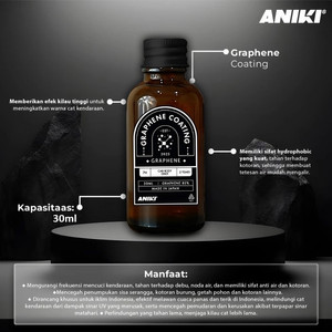 Aniki Graphene Coating 30ml - Pengkilap / Pelindung Cat Mobil & Motor
