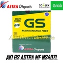 GS Astra MF Aki Mobil Honda City Hatchback NS40ZL Aki Kering 12V / 35Ah