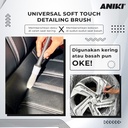 ANIKI Universal Soft Touch Detailing Brush / Interior / AC / Emblem
