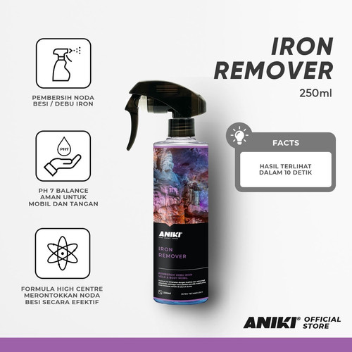 ANIKI Iron Remover 250ml - Pembersih Oksidasi Velg & Body Mobil