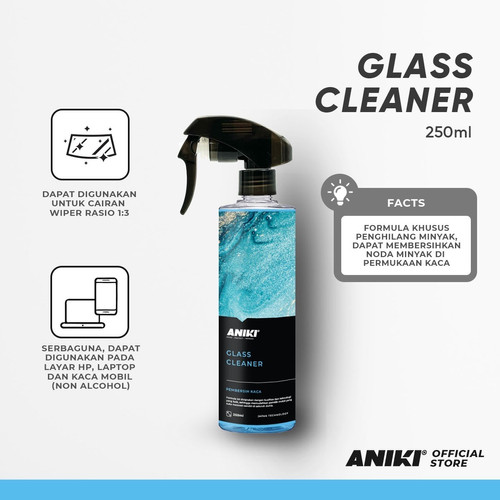 ANIKI Glass Cleaner 250ml - Pembersih Kaca / Hilangin Jamur / Waterspot