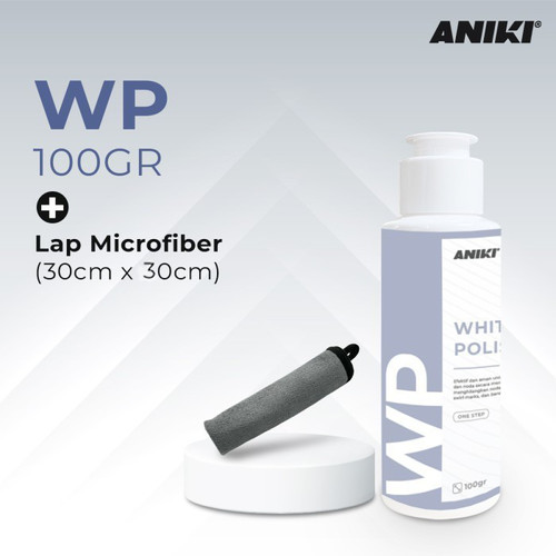 ANIKI Whitening Polish ONE STEP 100g - Poles Kaca / Kompon / Obat Poles