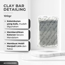 ANIKI Clay Bar Detailing 100g / Penghilang Noda Aspal / Percikan Cat