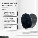 ANIKI Lamb Wool Wash Mitt / Car Wash / Shampoo / Motor Mobil