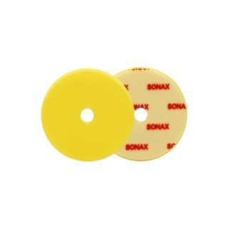 Sonax Polishing Sponge Yelllow 143 mm Dual Action Busa Poles Foam Pad 5,5 inch