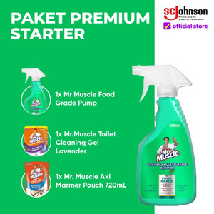 Mr Muscle Paket Premium Starter / Pembersih Serbaguna Dan Marmer