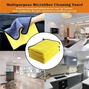 Kain Lap Microfiber 2 Sisi 30x40 - Multifungsi Mobil Motor Dapur Serbaguna