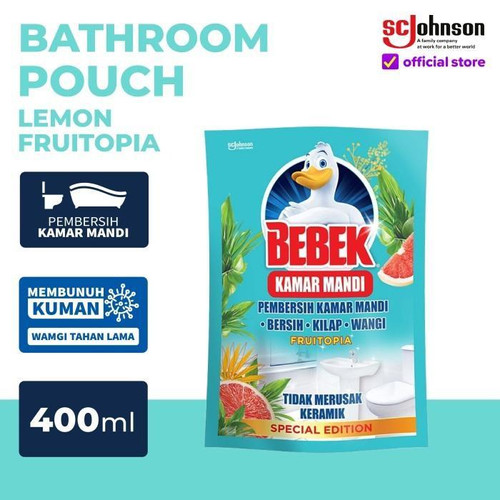 Bebek Bathroom Pouch 400ml Pembersih Kamar Mandi Pewangi