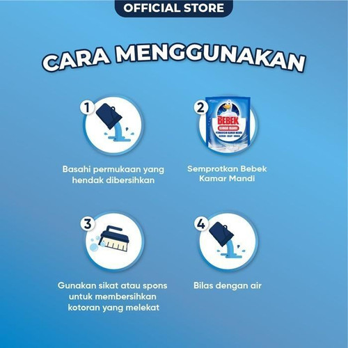 Bebek Bathroom Pouch 400ml Pembersih Kamar Mandi