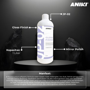 Aniki Jp02 Compound Finishing 100Gr Softpaint - Poles Mobil / Kompon / Obat Poles